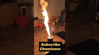 Calcium Carbide  Water experiment cbse chemistry [upl. by Attirehs437]