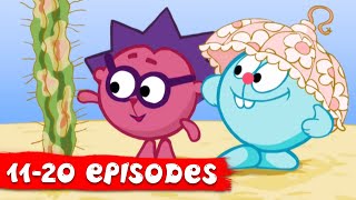 KikoRiki 2D  Full Episodes collection Episodes 1120  Cartoons for Kids [upl. by Tchao]