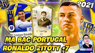 Vodka Quang  Pha lừa đập thẻ Figo ICON 5 cực ảo diệu amp lần đầu thành công C Ronaldo TOTY 21 7 [upl. by Clarkin]