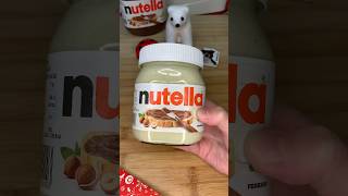 👩🏼‍🍳Recette 🌰White Nutella🍫 asmr food recipe satisfying nutella eat sugar chocolate [upl. by Lauro916]