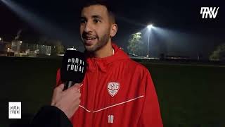 Interview de Camil Belarbi après Lancy  Chênois 23 [upl. by Divadleahcim]