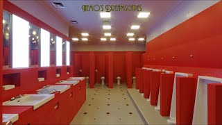 Youre in The Red Bathroom at a ball in 1921 in The Gold Room Overlook Hotel ambience 3 HOURS ASMR [upl. by Nitsua971]