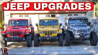 5 Functional Modifications Installed on 3 Jeep Wranglers [upl. by Bigod12]