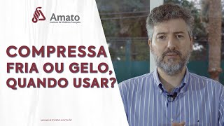 Compressa Fria ou Gelo Quando Usar [upl. by Albric]