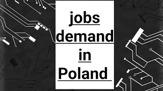 jobs demand in Poland [upl. by Atwood870]