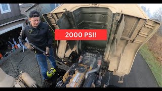 2024 Power Washing LMTV Engine [upl. by Ketchum]