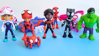 Spidey and his Amazing Friends  Unboxing Toys  asmr [upl. by Hsitirb]