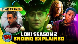 Loki Season 2 Ending Explained in Hindi  DesiNerd [upl. by Ellga]