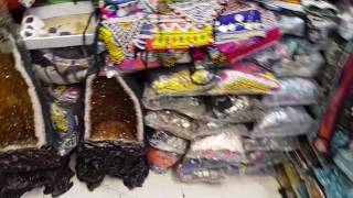 Gemstone shop at Textile Souk in Dubai محل الأحجار الكريمة في دبي [upl. by Okwu]