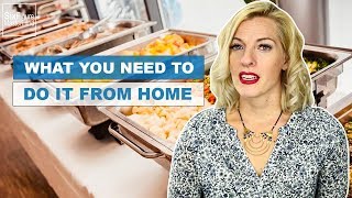 How To Start A Catering Business From Home [upl. by Marabelle]