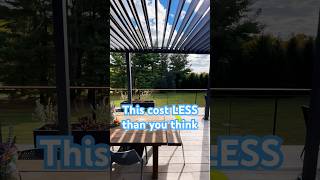 Saved  redoing our Deck with DIY CableRail Louveredpergola construction CableBullet [upl. by Patti]