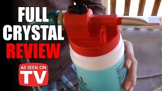 Full Crystal Review As Seen on TV Window Cleaner [upl. by Hayse]