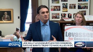 Levasseur files for congressional run [upl. by Erie]