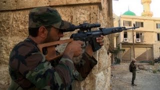 Syria army makes major advance in Christian town [upl. by Miles]