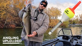 Bobber Fishing in Fall for Channel Catfish [upl. by Mcguire]