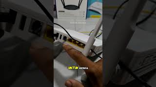 Cara setting ont huawei menjadi access point wifi  modem ont internet [upl. by Rodd]