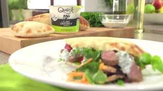 RECIPE  HOW TO MAKE TASTY SPICED LAMB AND QUARK FLATBREADS [upl. by Asirrom375]