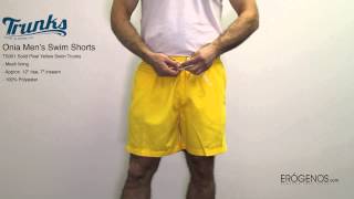 Trunks Onia Pixel Yellow Swimming Shorts [upl. by O'Toole]