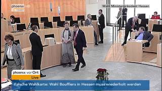 Konstituierung Hessischer Landtag am 18012014 [upl. by Rhonda]