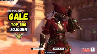 POTG DOUBLE TANK COMP GALE TOP 500 SOJOURN GAMEPLAY  OVERWATCH 2 SEASON 13 [upl. by Gala]