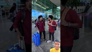 Areport में ट्रेन comedy funnyfools funny realsfool drama jokes shorts [upl. by Garceau969]