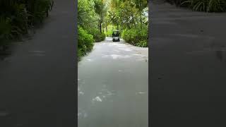 🇲🇻 Maldives  Waldorf Astoria Golf buggy ride [upl. by Pettit]