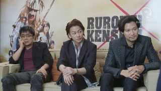 Rurouni Kenshin cast interview [upl. by Tirrell]