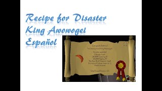 Recipe for Disaster  Freeing King Awowogei OSRS Español [upl. by Lanna]