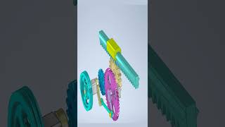 Shorts Mechanisms for Gear Linkage Oscillation  Mechanical Mechanisms [upl. by Torin]