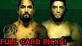 UFC SAUDI ARABIA WHITTAKER VS ALISKEROV PICKS amp PREVIEW [upl. by Schinica]