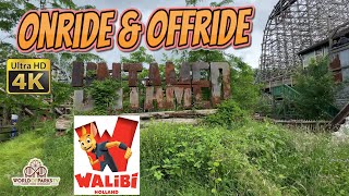 Walibi Holland Achterbahn – Untamed ONRIDE Untamed POV 2024  Achtbaan  Roller Coaster 1st Row [upl. by Velda]