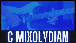 Sweet Mixolydian Guitar Backing Track C [upl. by Yrelav]