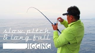 SLOW PITCH amp LONG FALL JIGGING [upl. by Annaihr]