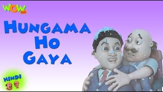 Hungama Ho Gaya  Motu Patlu in Hindi WITH ENGLISH SPANISH amp FRENCH SUBTITLES [upl. by Horwath791]