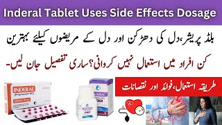 Inderal Tablet Used For In Urdu  Inderal 10 Mg  Inderal 40 Mg [upl. by Beore959]