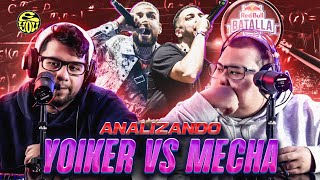 ¿YOIKER REPITIÓ RIMAS TANTO COMO DICEN  ANALIZANDO CON LUPA MECHA vs YOIKER  Red Bull  EYOU TV [upl. by Ransom]