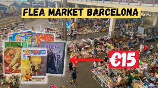 MUST KNOW FLEA MARKET IN BARCELONA  ELS ENCANTS [upl. by Batty633]