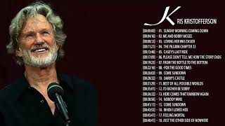 Kris Kristofferson Greatest Hits  Kris Kristofferson Playlist [upl. by Ylhsa]