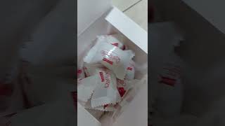 Unboxing Raffaello chocolate 👌👌ytshorts plzsubscribe [upl. by Atekihs430]