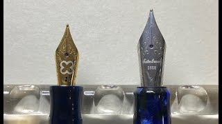 Esterbrook Jowo Nib Comparison Estie Vs JR Pocket Pen [upl. by Orin]