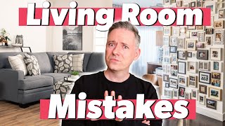 Living Room Design Mistakes And How to Fix Them [upl. by Nosak]