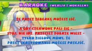 Moja Droga Do Szkoły  quotKodeksquot  Karaoke  wersja z wokalem [upl. by Meehyr]