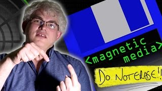 Magnetic Media Floppies and Tapes  Computerphile [upl. by Simson]