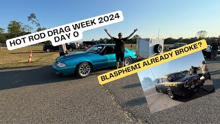 HOT ROD DRAG WEEK 2024 DAY 0 [upl. by Gildus]