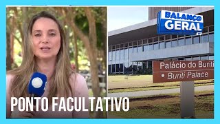 Servidores públicos do GDF terão ponto facultativo na próxima segunda 28  Balanço Geral DF [upl. by Auqinihs9]