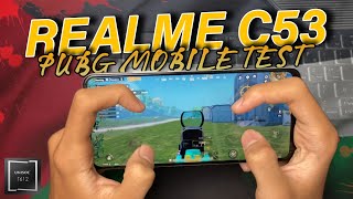 Realme C53 Unisoc Tiger T612 Pubg Mobile Gaming Test 2023 [upl. by Angelis]