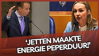 PVVer Kops SLOOPT D66 amp GroenLinks Jetten maakte energie PEPERDUUR [upl. by Zetana]