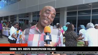 COMM DEV HOSTS EMANCIPATION VILLAGE [upl. by Jacoba]