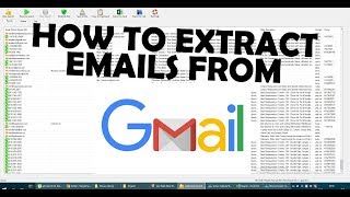 How to Extract Emails From MailBox Gmail Outlook Yahoo etc [upl. by Moulden]