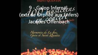 Orchestre dHarmonie de SaintQuentin 02 9  Galop Infernal extrde Orphée aux Enfers 200108 [upl. by Nylqcaj]